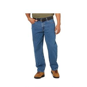 Blue Mountain Men's Straight Leg Jeans 38x30 Blue